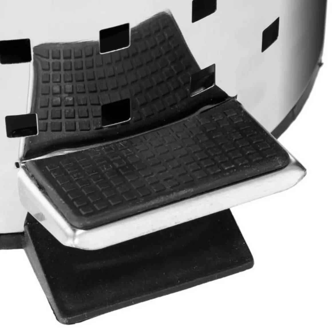 Poubelle WC / Salle de bain Cube - Inox - 3L - Argent