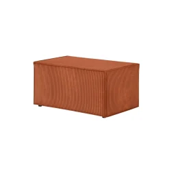 Pouf velours côtelé DAPHNE