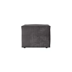 Pouf velours côtelé DAPHNE