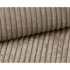 Pouf velours côtelé DAPHNE