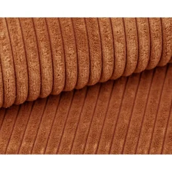 Pouf velours côtelé DAPHNE