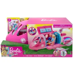 Poupée Barbie et avion de rêve