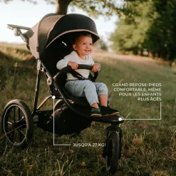 Poussette 3 roues tout-terrain Helsi 2