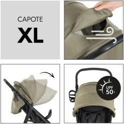 Poussette citadine Rapid 4D