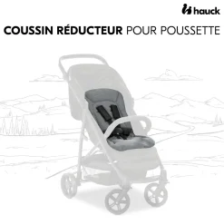 Poussette citadine Rapid 4 Noir + sur-assise pour poussette Pushchair Seat Liner Charcoal