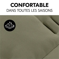 Poussette citadine Rapid 4 Noir + sur-assise pour poussette Pushchair Seat Liner Vert