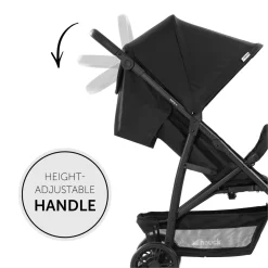 Poussette citadine Rapid 4 Noir + sur-assise pour poussette Pushchair Seat Liner Winnie the Pooh Beige