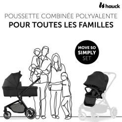 Poussette combinée Move so Simply Set