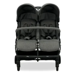 Poussette Double Henry Gris