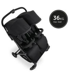 Poussette double Swift X Duo Noir