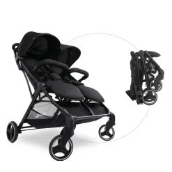 Poussette double Swift X Duo Noir