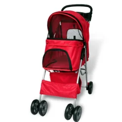 Poussette pour chiens Rouge