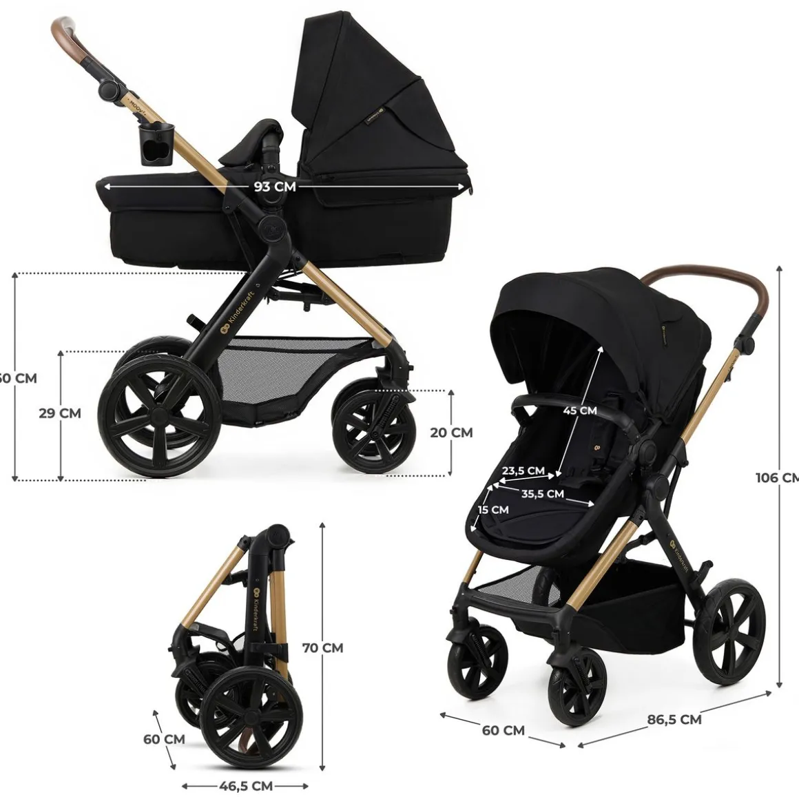 Poussette Trio MOOV 2