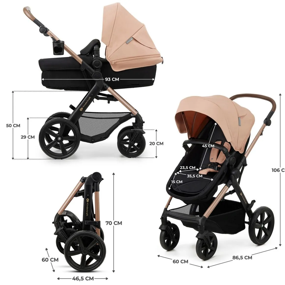 Poussette Trio MOOV 2