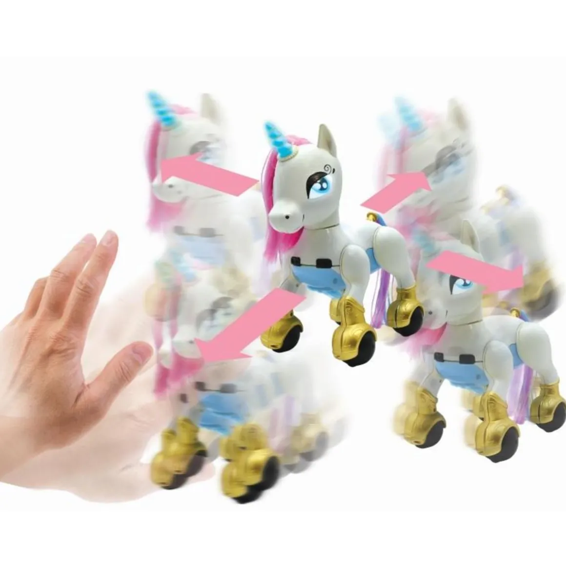 Power Unicorn Ma licorne robot savante programmable et tactile qui dance, marche, fait des cabrioles avec télécommande
