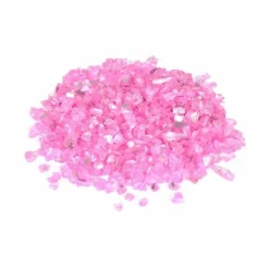 Pépites de Verre Déco Effet Miroir 250g Rose