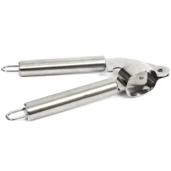 Presse-Ail Manuel Inox 18cm Argent