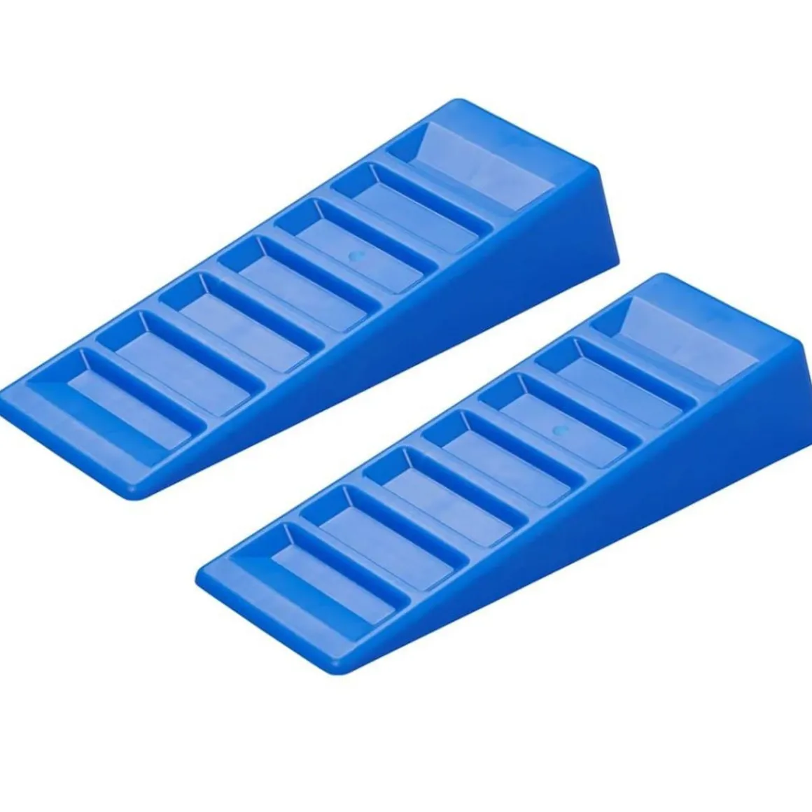 ProPlus 2 pcs Niveleurs de caravane 75 mm Plastique Bleu