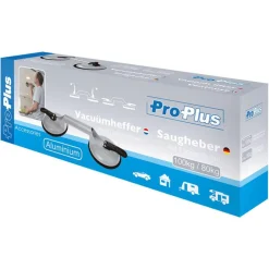 ProPlus Appareil de levage a vide avec 2 ventouses Aluminium