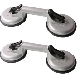 ProPlus Appareils de levage par aspiration 2 ventouses 2 pcs Aluminium