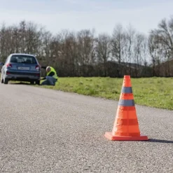 ProPlus Cone de signalisation pliable avec LEDs 540319