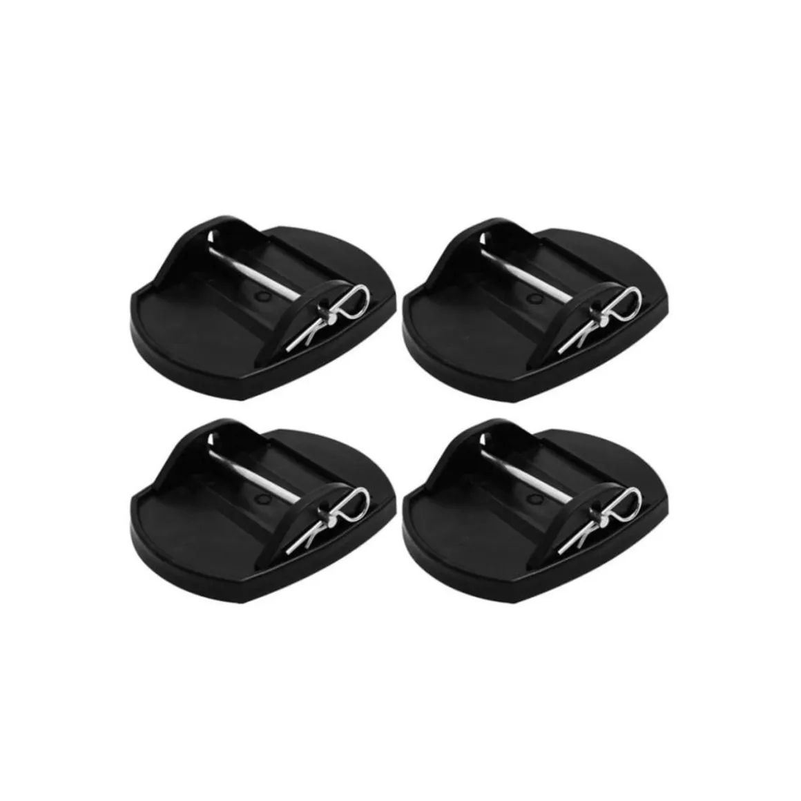 ProPlus Patins de support de caravane 4 pcs avec broches metalliques