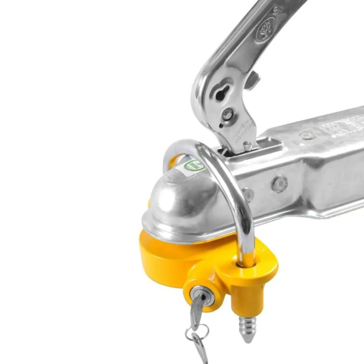 ProPlus Verrou d'accouplement avec cylindre de fermeture 341329