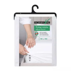 Protège matelas absorbant anti acariens
