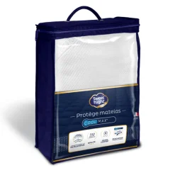 Protège matelas prenium COOLMAX - Evacuation rapide de l'humidité QUALITE HOTELLERIE DE LUXE
