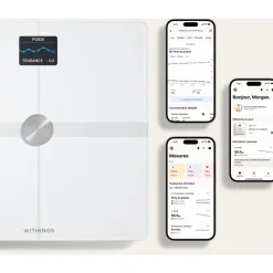 Pèse personne connecté Body Smart Blanc