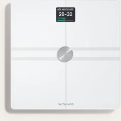Pèse personne connecté Body Comp Blanc