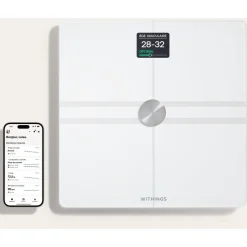 Pèse personne connecté Body Comp Blanc