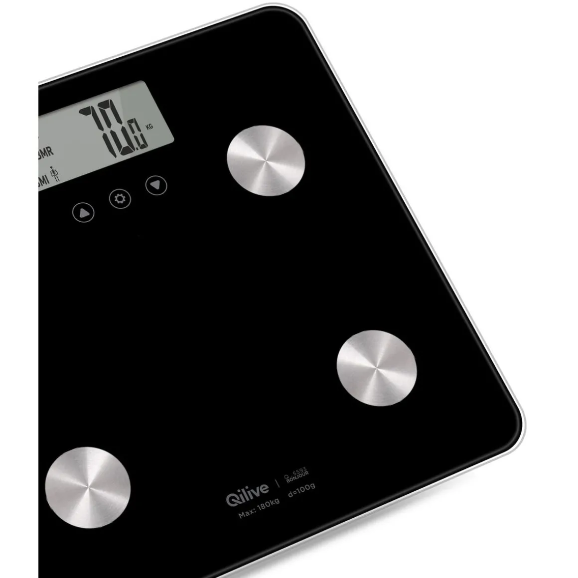 Pèse personne impédancemètre Q.5593 - Noir