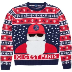 PSG Pull de Noël /Marine Garçon Weeplay