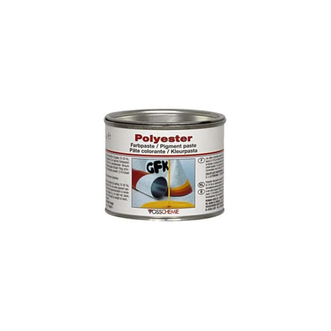 Pâte colorante polyester beige 1015 SOLOPLAST - 200g