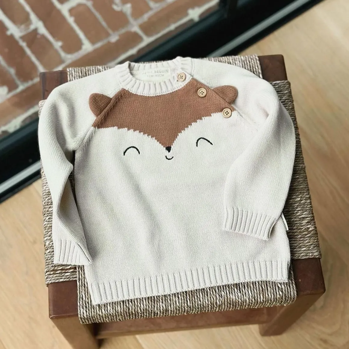 Pull bébé en tricot Floxy