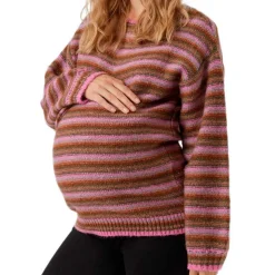 Pull de Grossesse /Marron Femme Mamalicious Sandra