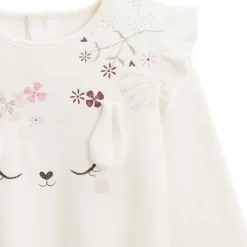 Pyjama bébé 2 pièces en velours Mila