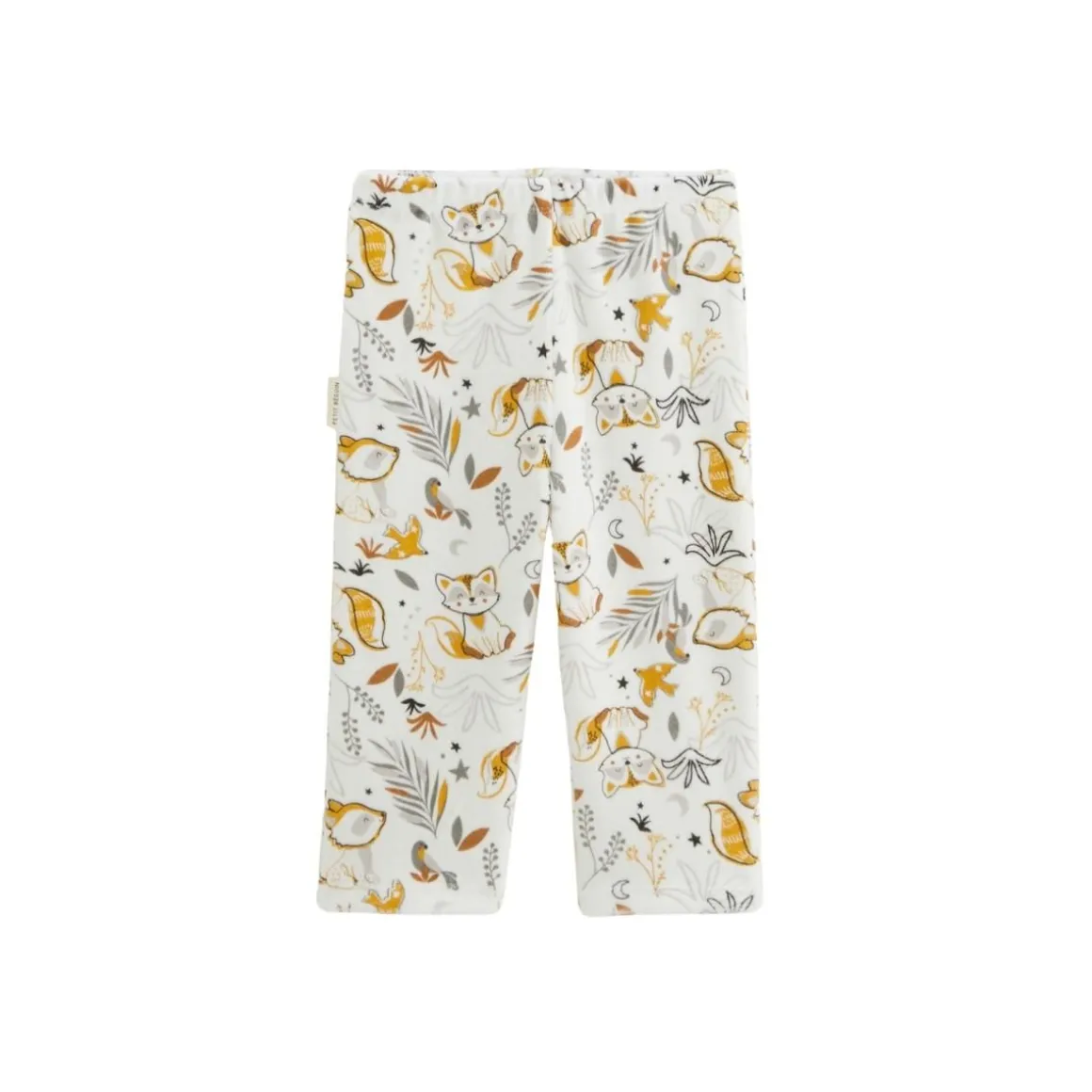 Pyjama bébé 2 pièces en velours Petit Loup
