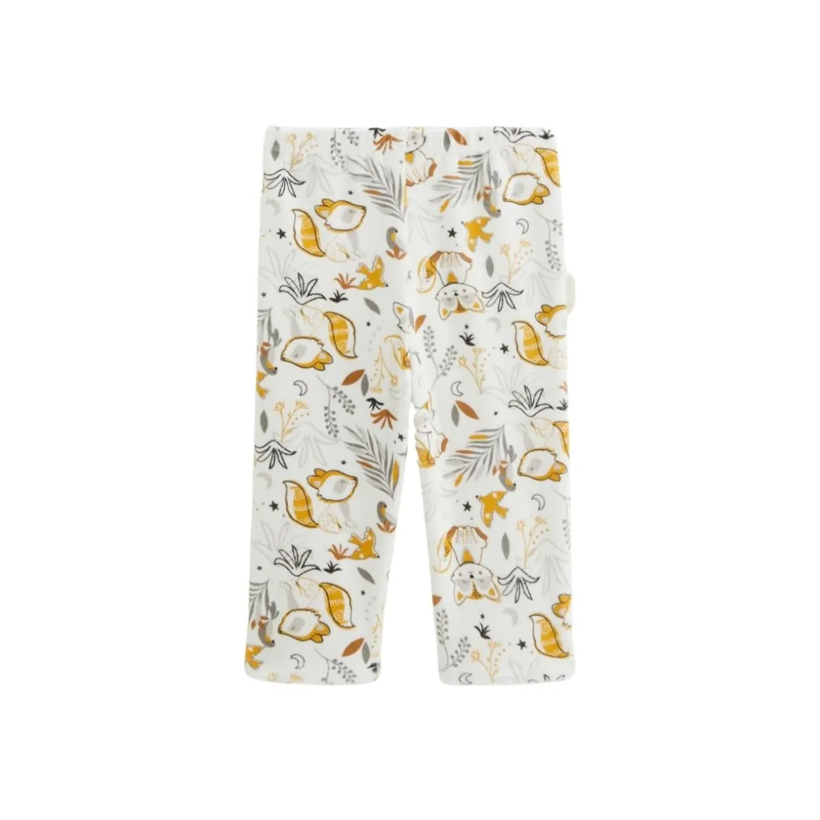 Pyjama bébé 2 pièces en velours Petit Loup