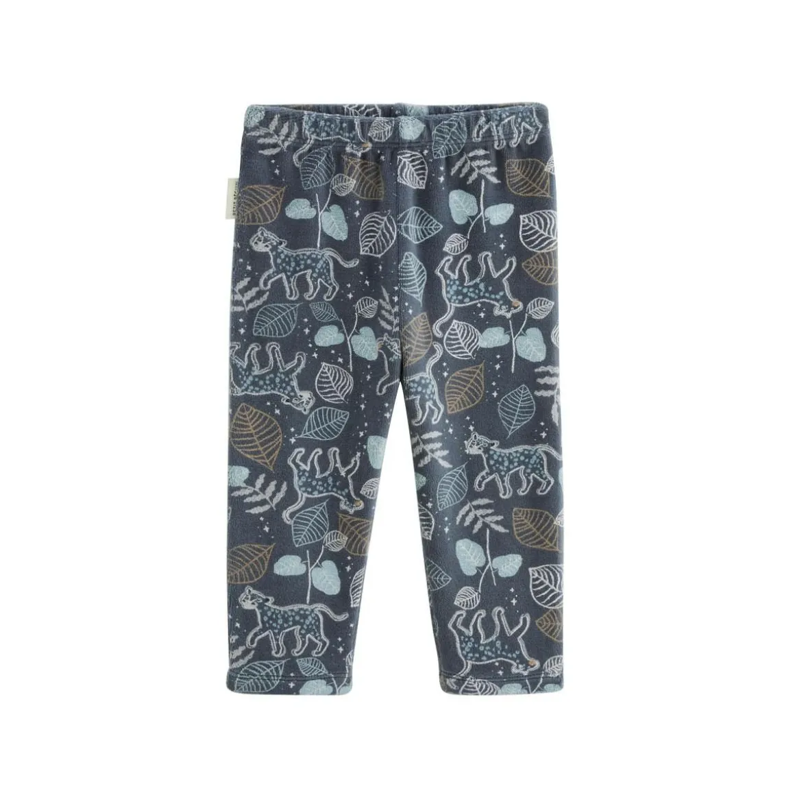 Pyjama bébé 2 pièces en velours Félintrépide