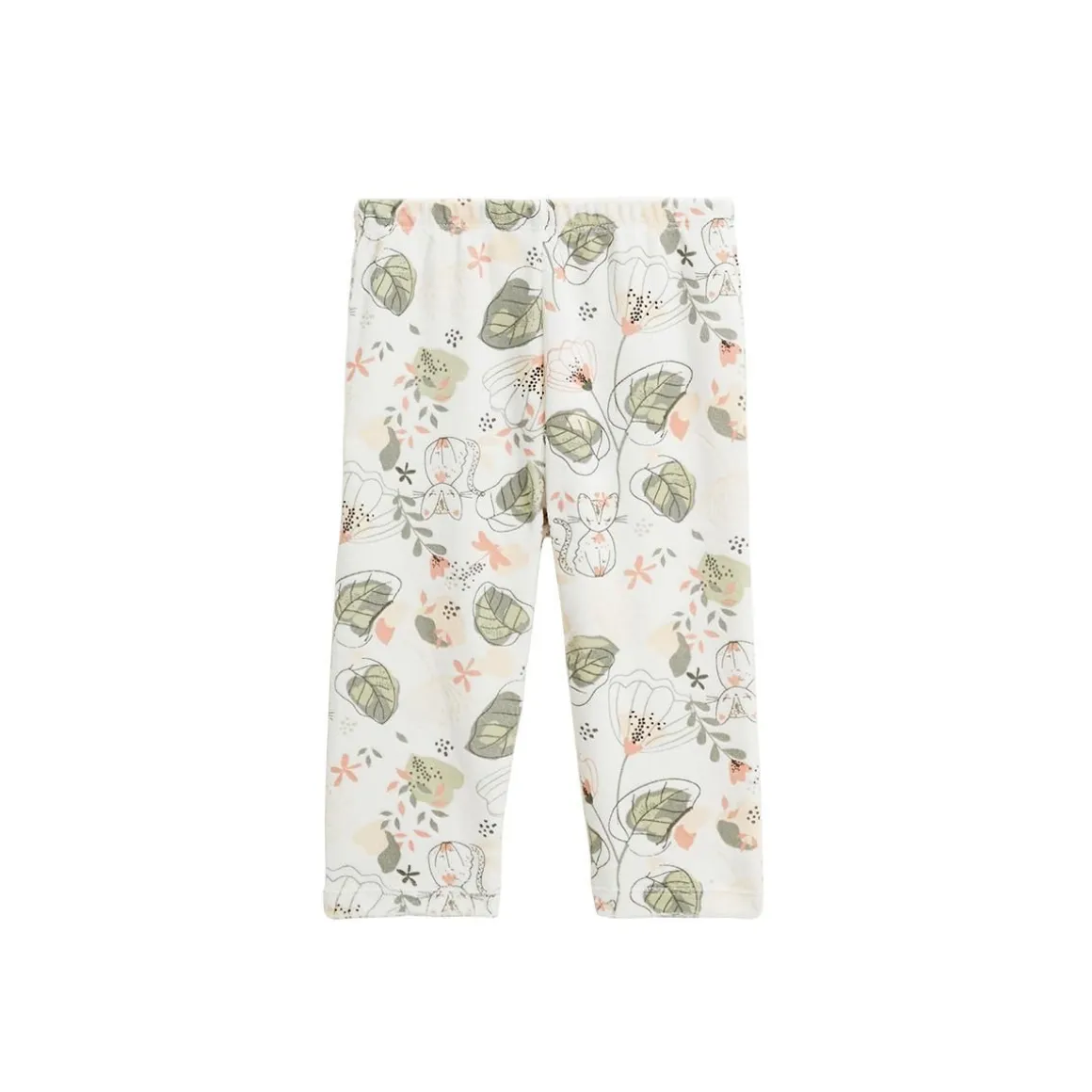 Pyjama bébé 2 pièces en velours Lily