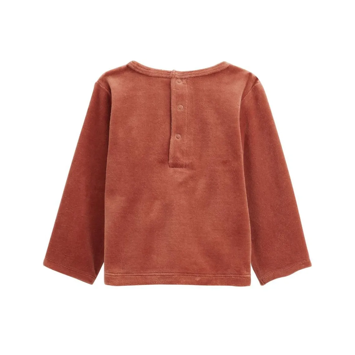 Pyjama bébé 2 pièces en velours Maloueg