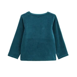 Pyjama bébé 2 pièces en velours Borneo