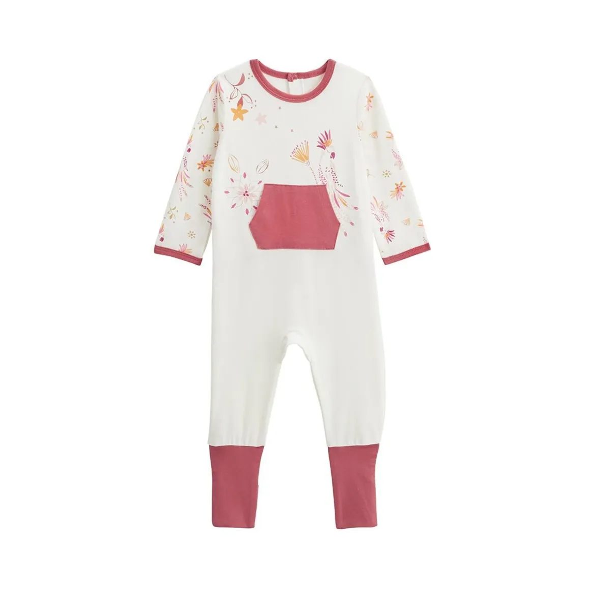 Pyjama bébé à pieds retroussables Fiesta