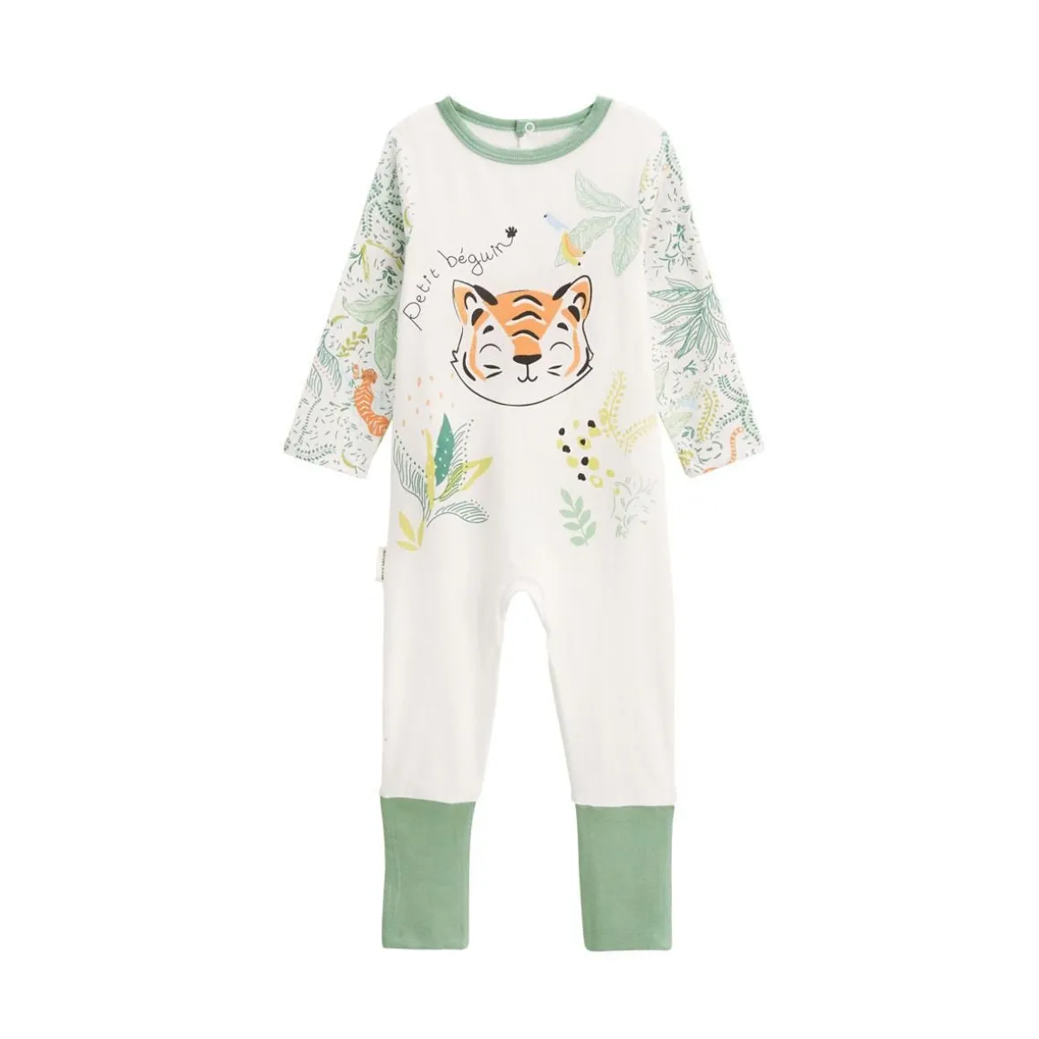 Pyjama bébé avec pieds retroussables Kanha