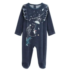 Pyjama bébé en velours Misscerise