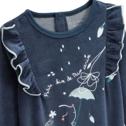 Pyjama bébé en velours Misscerise