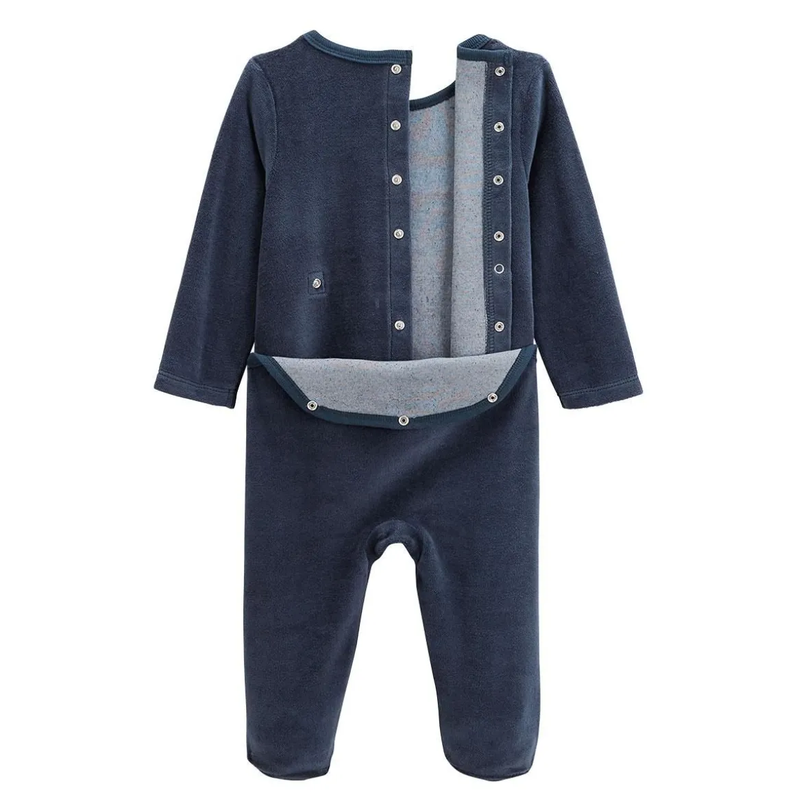 Pyjama bébé en velours Misscerise