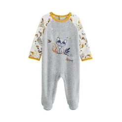 Pyjama bébé en velours Petit Loup